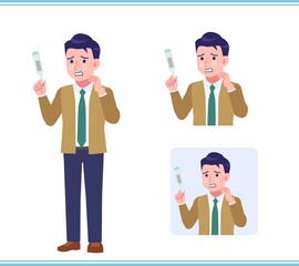 Young man with a tie