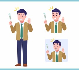 Young man with a tie