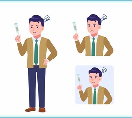 Young man with a tie