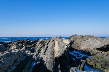 神奈川県城ヶ島の海岸