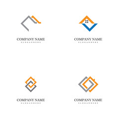Set Property and Construction Logo design