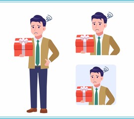 Young man with a tie