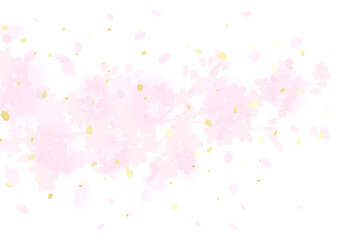 夜桜 和紙風テクスチャ Wall Mural Wallpaper Murals Umiberry 夜桜 和紙風テクスチャ Wall Mural Wallpaper Murals Umiberry