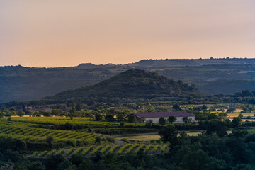 Fototapeta premium Buera Village in Nature, Spain