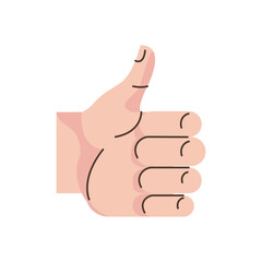 hand human like symbol gesture icon