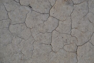 Dry cracked earth texture