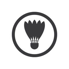 Badminton logo images  illustration