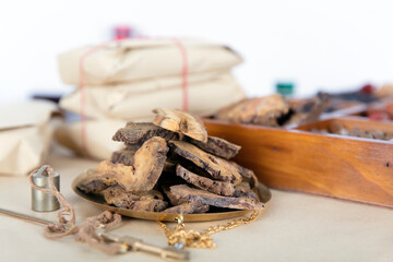 Chinese herbal medicine Dahuang tablets