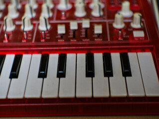red keyboard