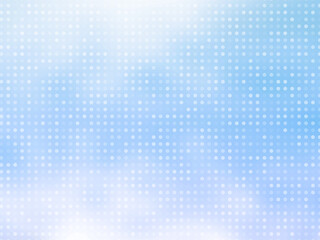 Abstract background with random dot  technology business concept can be use as template, bannerใ