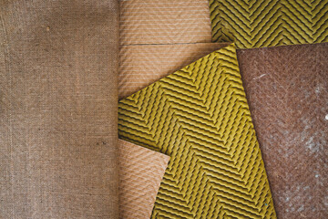 ripping up the carpet and underlay revealing floorboard in home interior renovation project, DIY home improvement