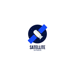 satellite icon or logo isolated sign symbol vector illustration