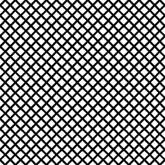 Seamless pattern. Black and white lattice. Vector design. 