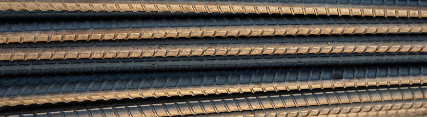 close up of steel bar