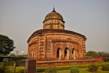Fototapeta premium ancient terracotta temple