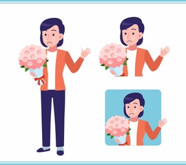 Young woman in a cardigan