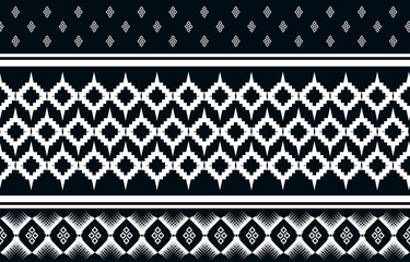 Abstract ethnic geometric seamless pattern vector for background, wallpaper, art print, textile, cloth design, fabric