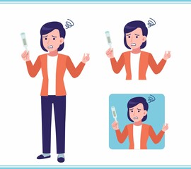 Young woman in a cardigan