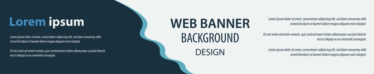 minimalist web banner background design. eps10 vector