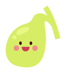 健康な胆のうのキャラクター