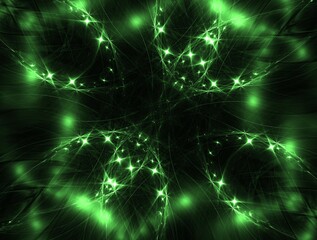 Imaginatory fractal background Image