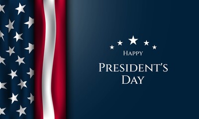 President's Day Background Design. Vector Illustration.