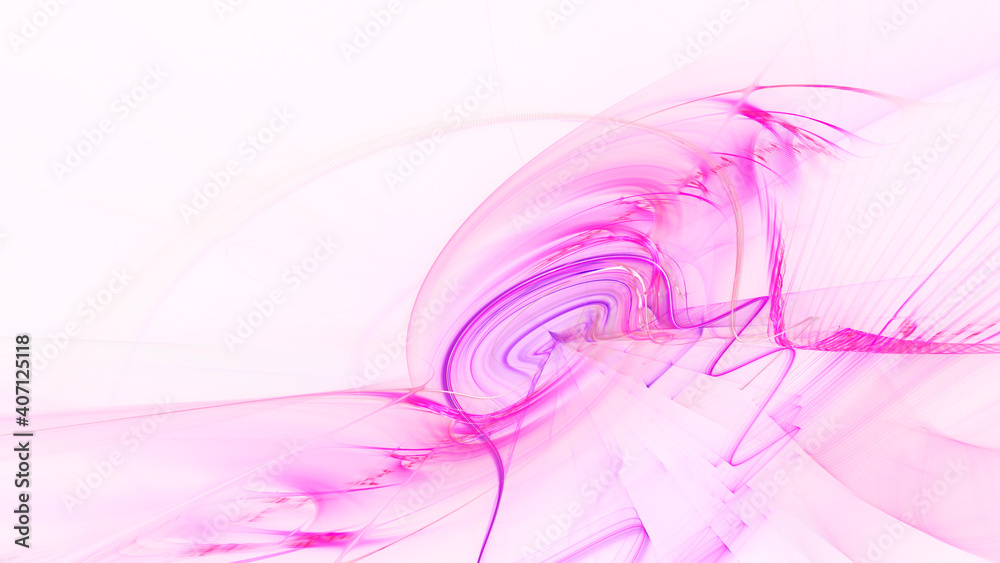 Poster abstract digital technology background. dynamic lines composition. detailed generative fractal graph