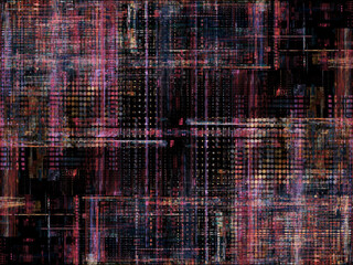 Abstract digital glitch background texture. Detailed generative art.