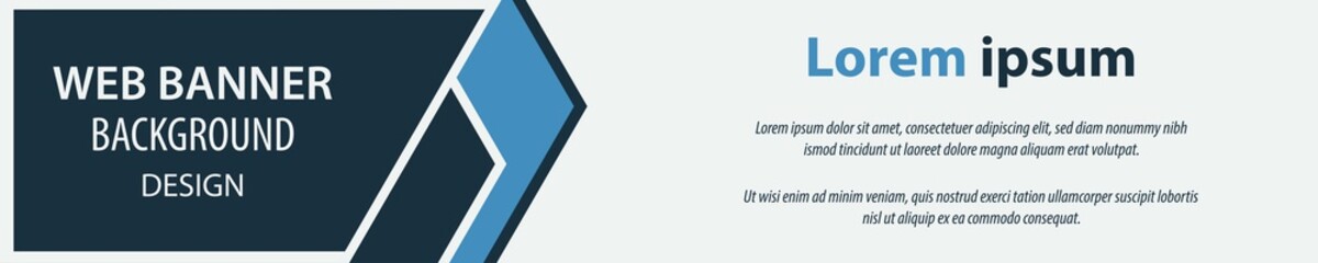 minimalist web banner background design. eps10 vector