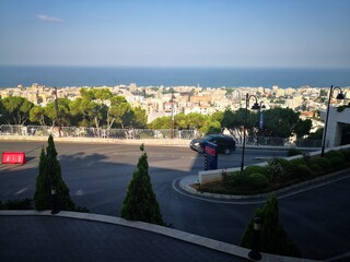 Obraz premium view of the city