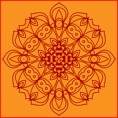 Folk, Tribal Design, Motif, Wall Painting