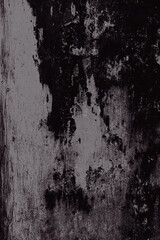 Cracked and peeling paint old wall background.