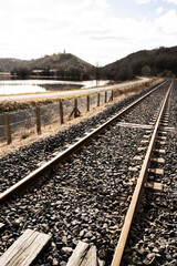 Fototapeta premium voie ferree