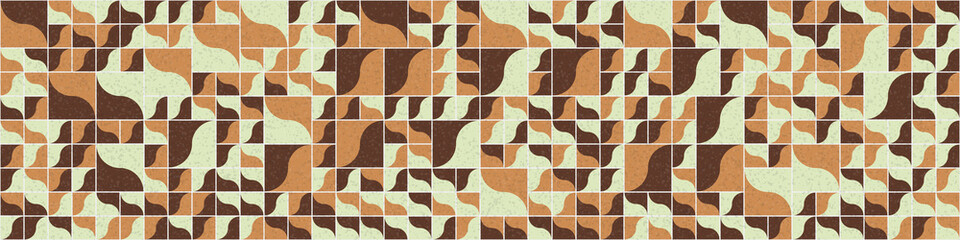 Abstract Geometric Pattern generative computational art illustration