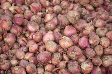 Natural Organic red onion background