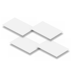 Mock up mobile app interface horizontal. Vector