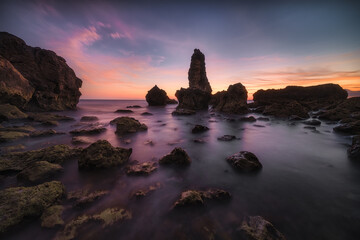sunset on the beach - Oebali Kupang