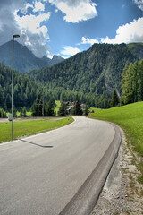 Fototapeta na wymiar Trip über den Albulapass in der Schweiz 12.8.2020