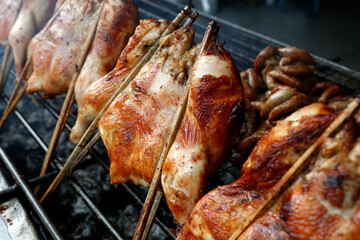 Grilled chicken (Street food)