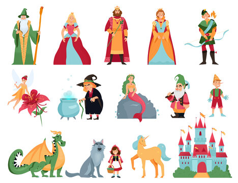 Fairy Tale Characters Set