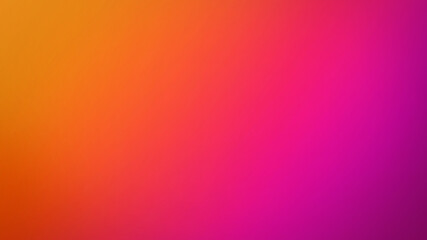 Pink, Purple, Orange and Yellow Gradient Summer Defocused Blurred Motion Abstract Background, Vivid Colors Smooth Digital Design Element Widescreen Background Blur, Bright Vibrant Neon Sunset Colors - obrazy, fototapety, plakaty