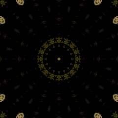 Marocco art with floral design