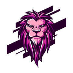 lion vector illustration logo