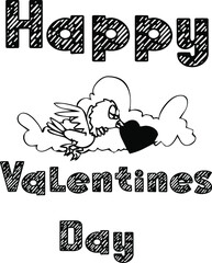 Need more space hand drawn vector lettering. Phrase sketch stylized typography. T-shirt, poster, banner design