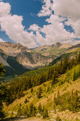 Vue sur les montagnes