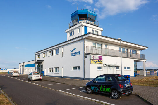 Strausberg Airport Terminal and Tower in Germany