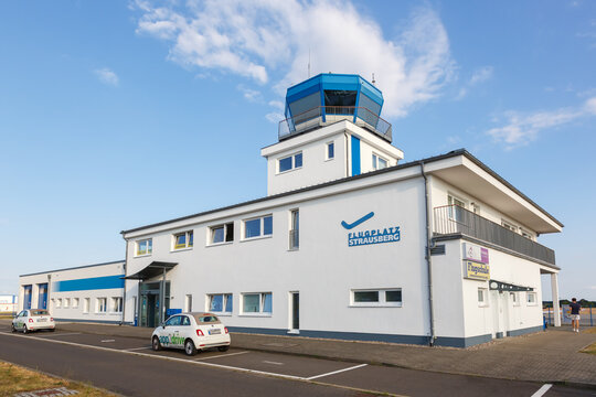 Strausberg Airport Terminal and Tower in Germany