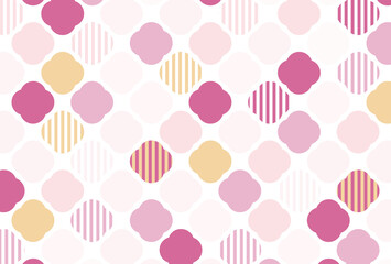 Japanese style vector background with a flower pattern for banners, greeting cards, flyers, social media wallpapers, etc.