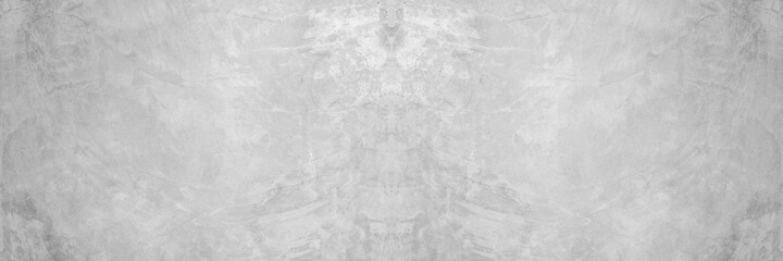 Old wall panorama texture cement dirty gray with black  background abstract grey and silver color design are light with white background.