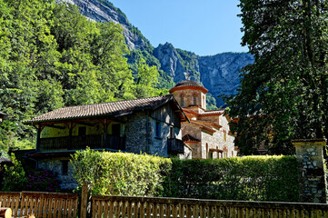 Monastère orthodoxe Saint-Antoine-le-Grand, Saint-Laurent-en-Royans, Drôme, Auvergne-Rhône-Alpes, France
